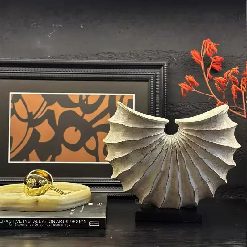 Resin Conch Sculpture