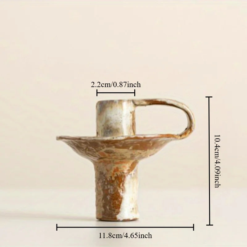 Handcrafted Ceramic Candle Holder