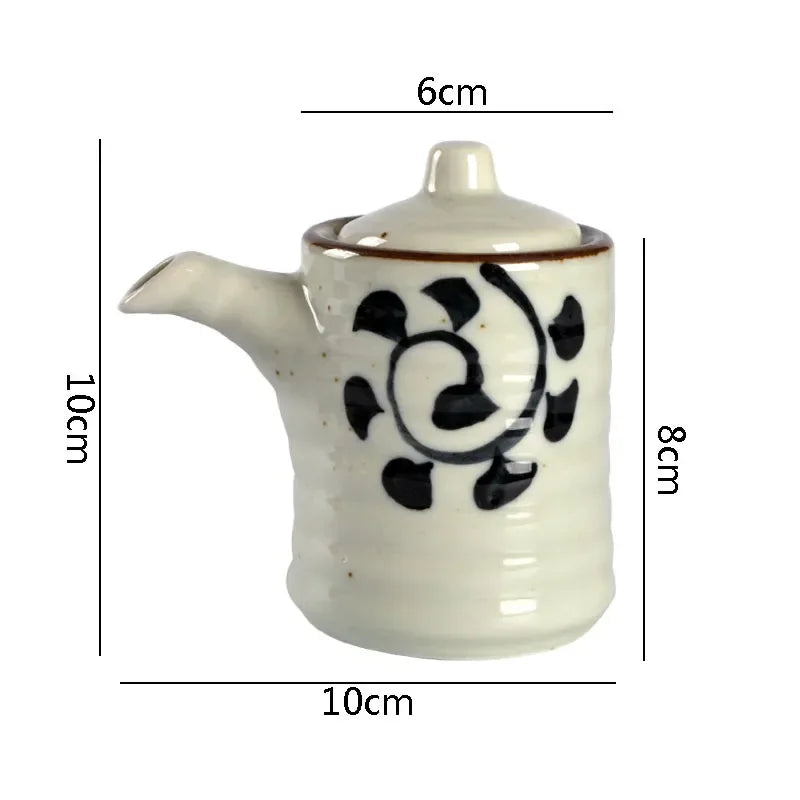 Japanese Ceramic Seasoning Storage