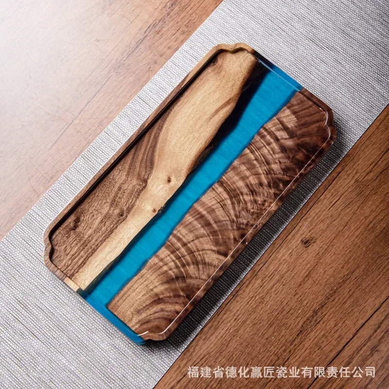 Handcrafted Black Walnut Tea Tray