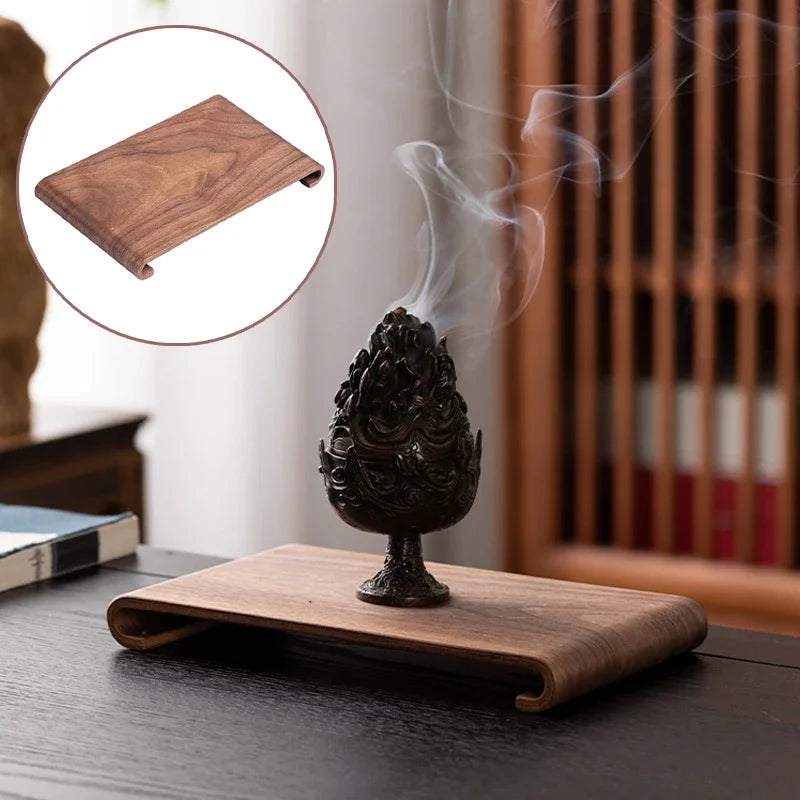 Walnut Wooden Tray for Tea and Decor