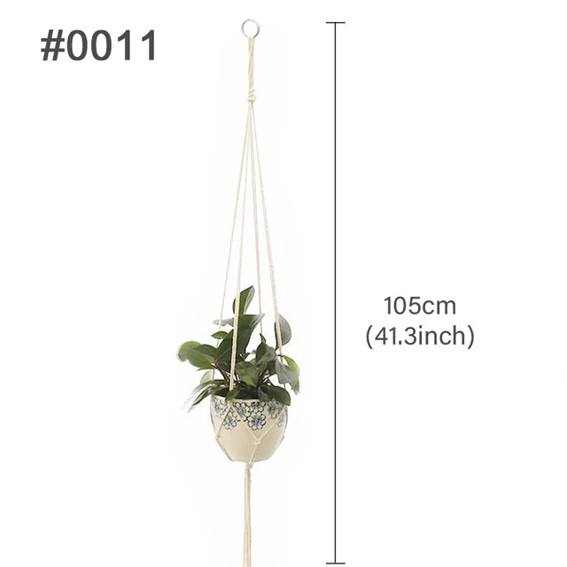 Hanging Macrame Plant Holder