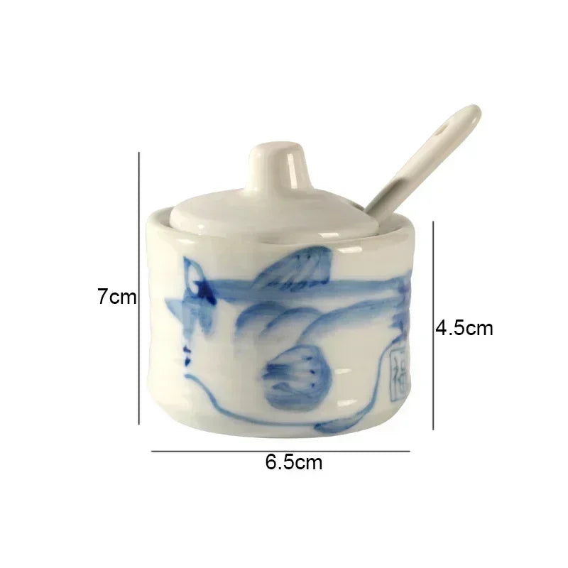 Multifunctional Ceramic Seasoning Jars