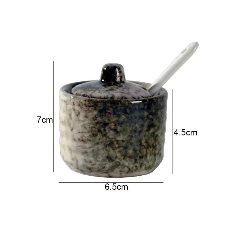 Multifunctional Ceramic Seasoning Jars