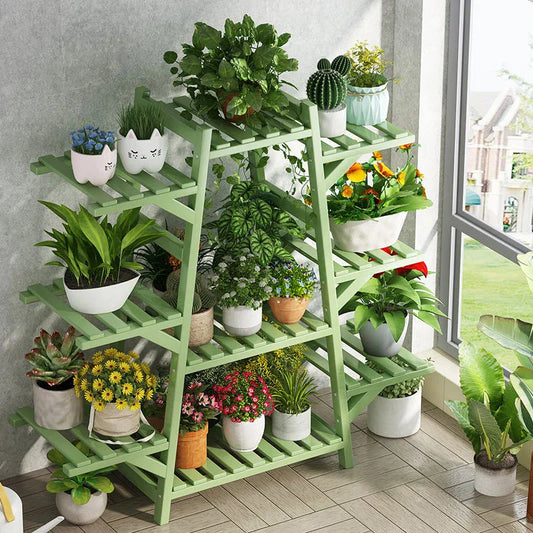 Balcony Plant Display Rack