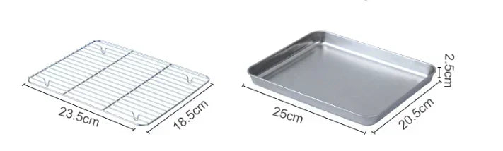 Oven Friendly Stainless Steel Bakeware