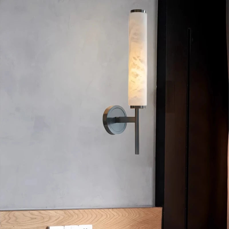 Copper Marble Wall Lamp