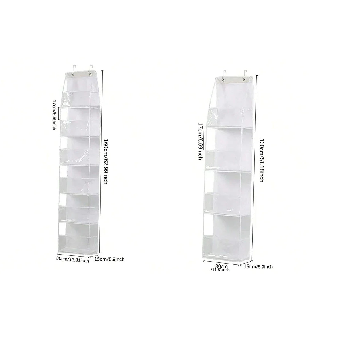 Hanging Fabric Storage Bags Organizer