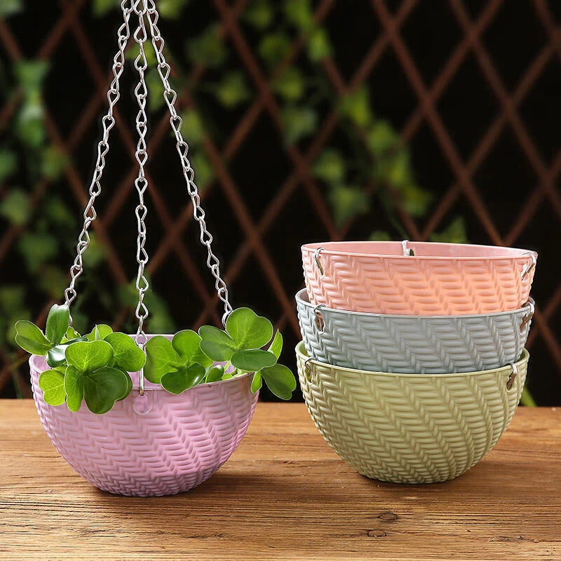 Handwoven Hanging Plant