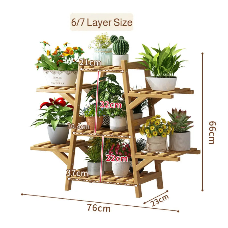 Balcony Plant Display Rack