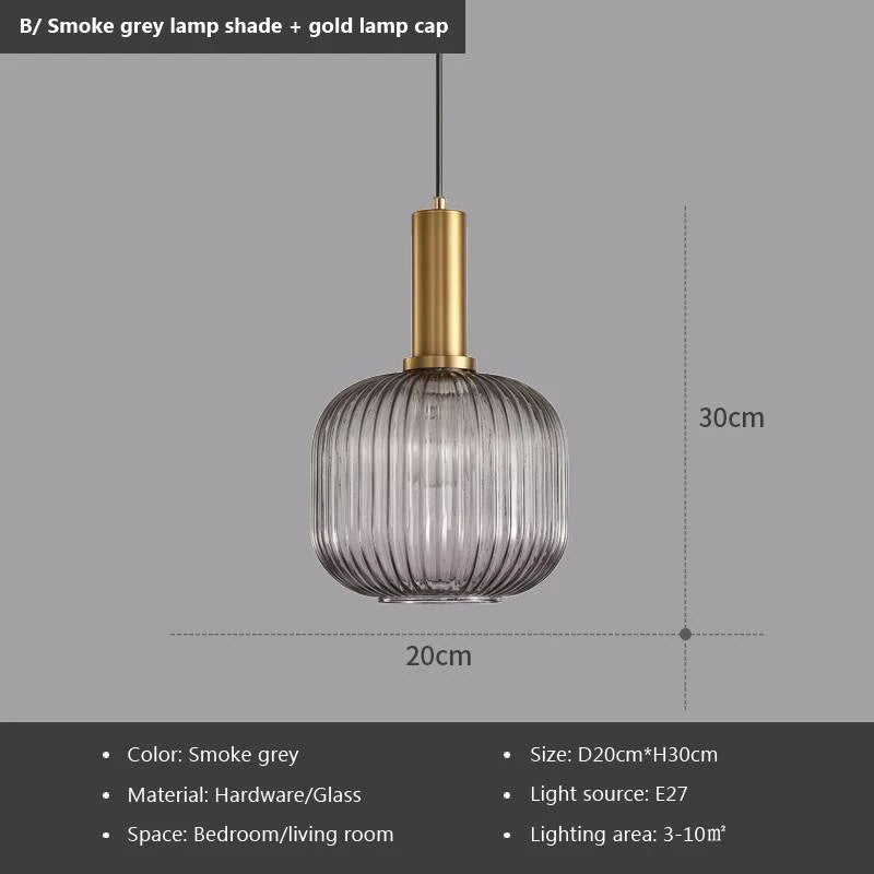 Glass LED Pendant Light