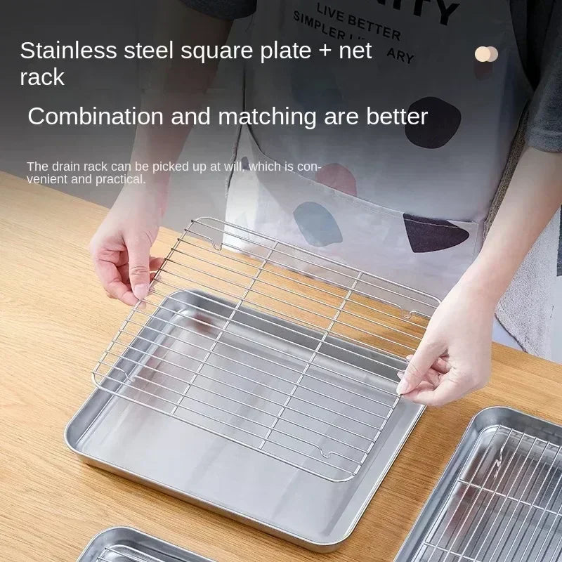 Oven Friendly Stainless Steel Bakeware