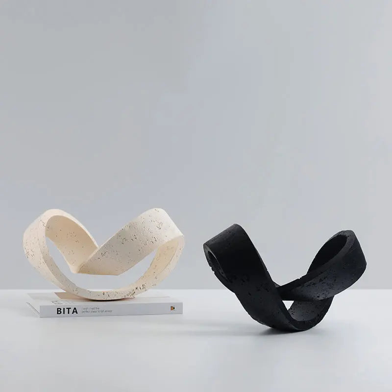 Geometric Ring Stone Decor