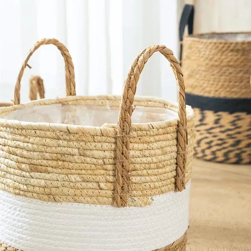 Wicker Handwoven Planter