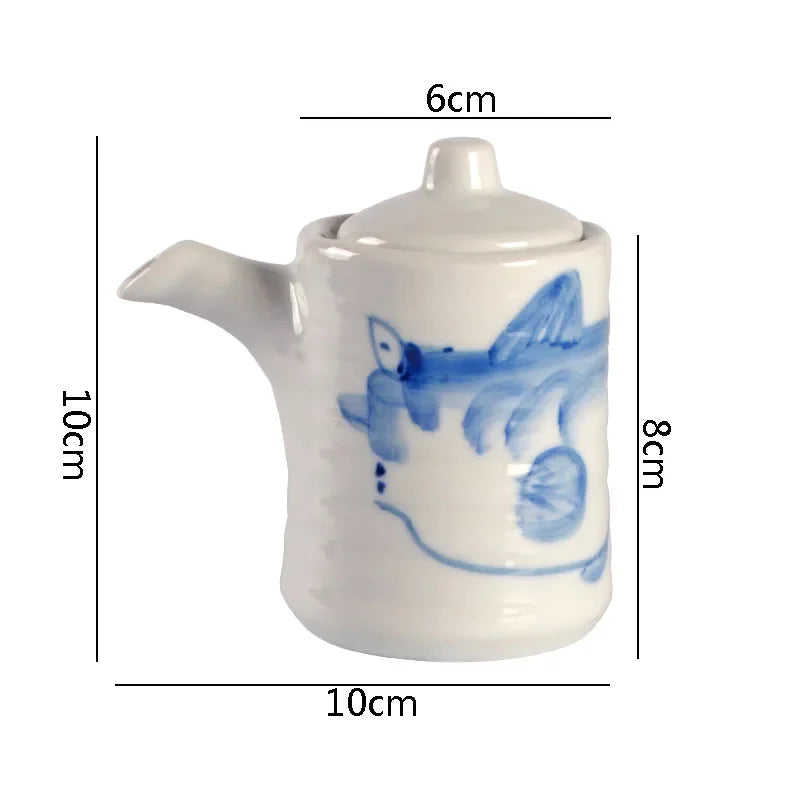 Japanese Ceramic Seasoning Storage