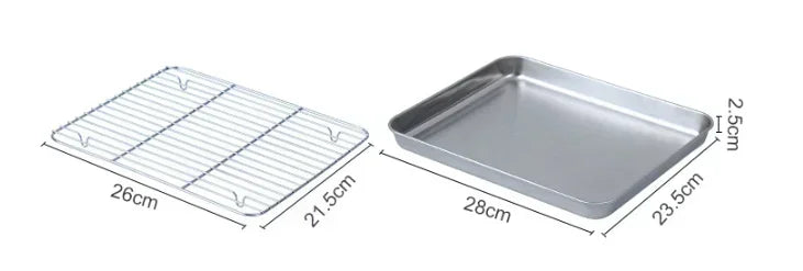 Oven Friendly Stainless Steel Bakeware