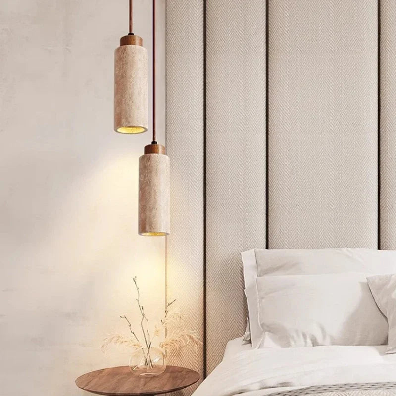 Travertine Chandelier