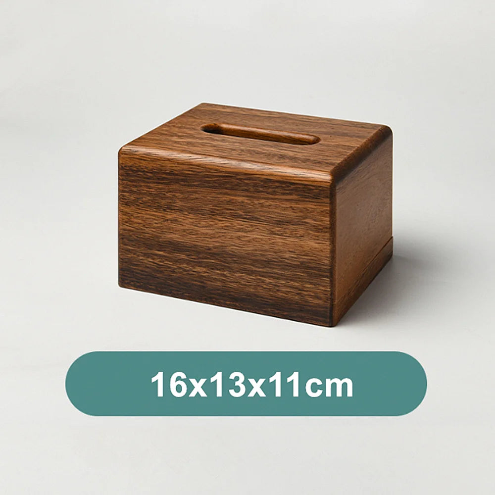 Walnut Tissue Dispenser Luxury