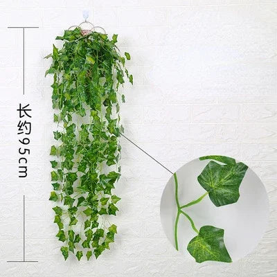 Artificial Eucalyptus and Bamboo Leaves
