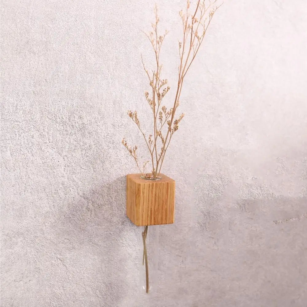 Wooden Test Tube Vase Sticker