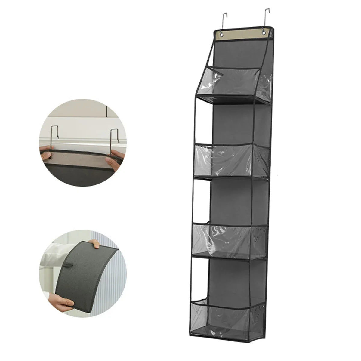 Hanging Fabric Storage Bags Organizer
