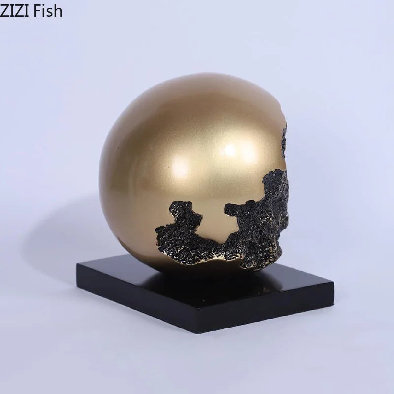 Luxury Handcrafted Bronze Globe Sculpture