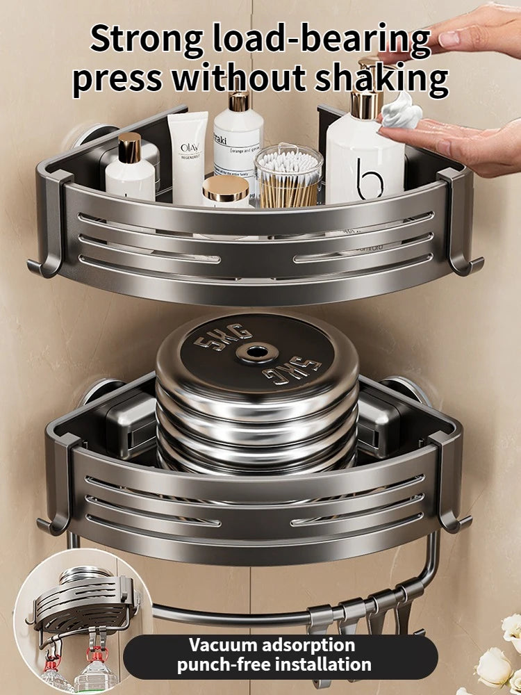Suction Cup Wall Triangle Organizer