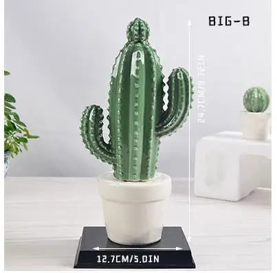 Ceramic Cactus Desk Decoration