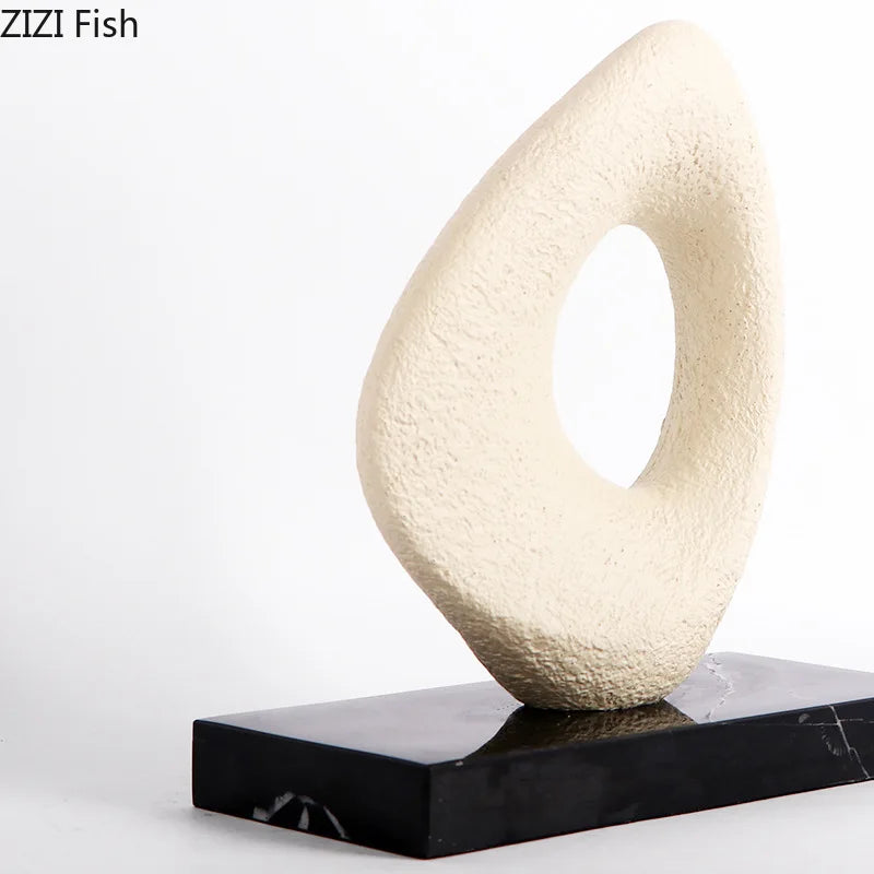 Resin Sculptural Desk Ornament