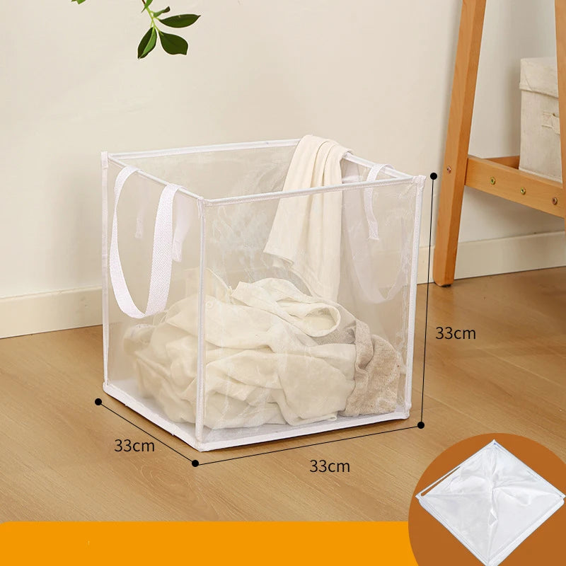 Collapsible Compact Laundry Storage Basket