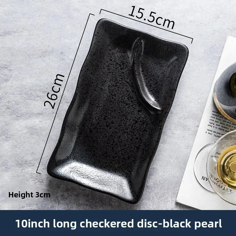 Japanese Ceramic Square Plate