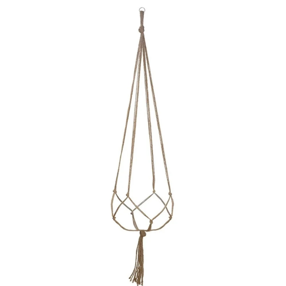 Handmade Macrame Hanging Basket Planter