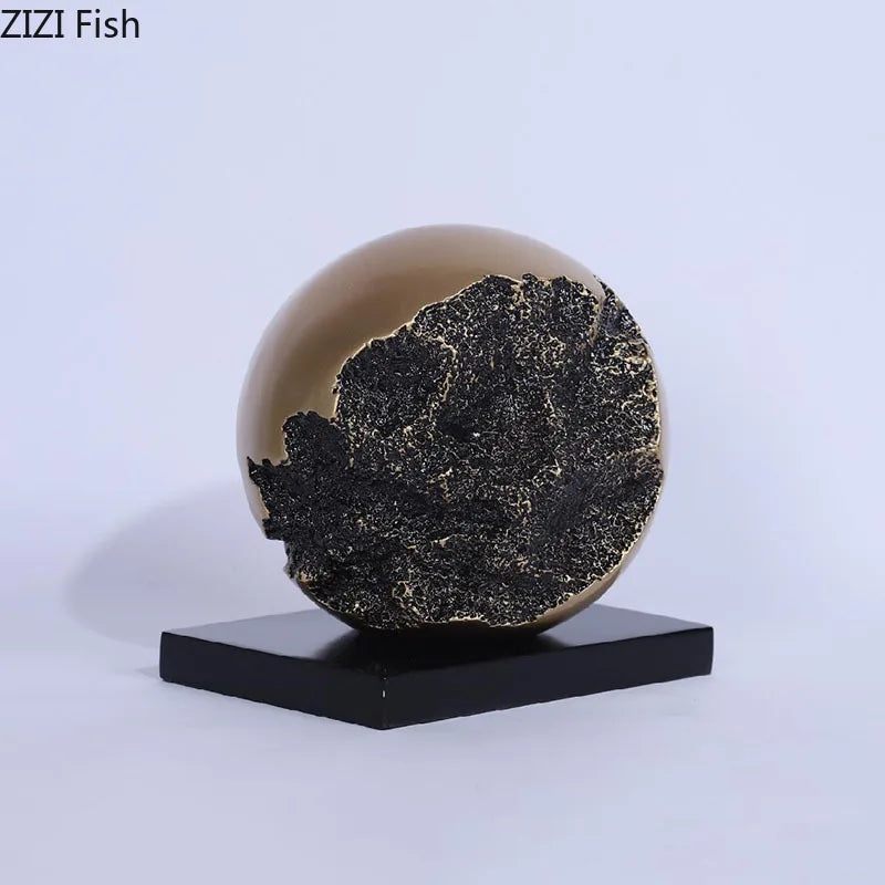 Luxury Handcrafted Bronze Globe Sculpture