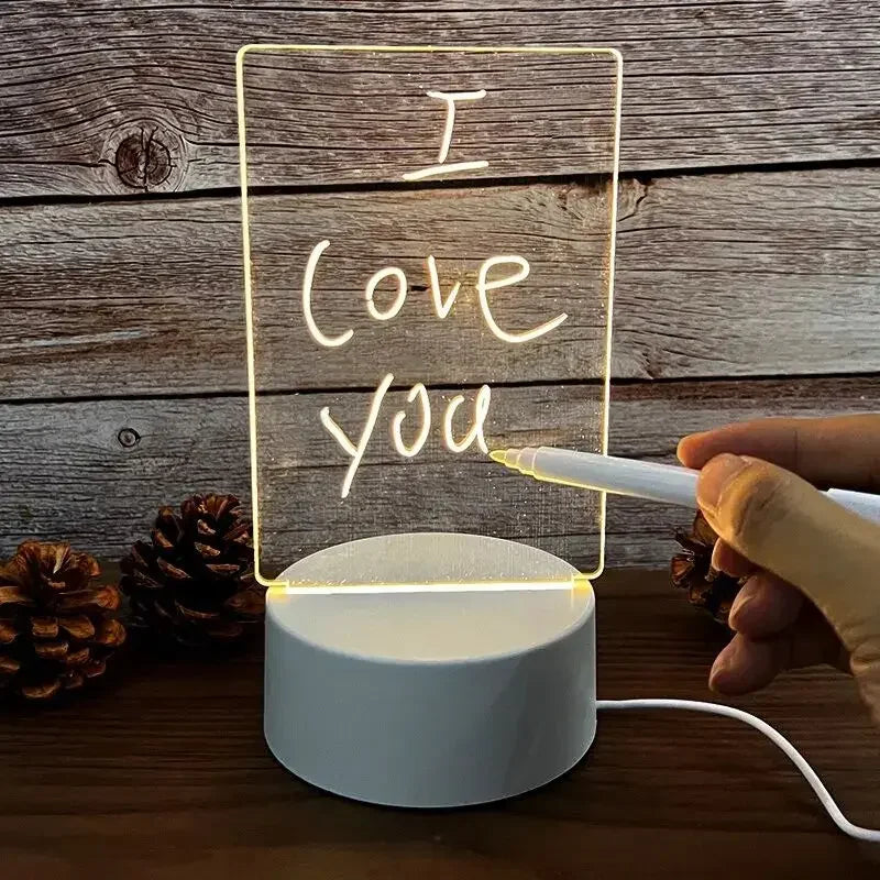 LED Drawing Board Night Light