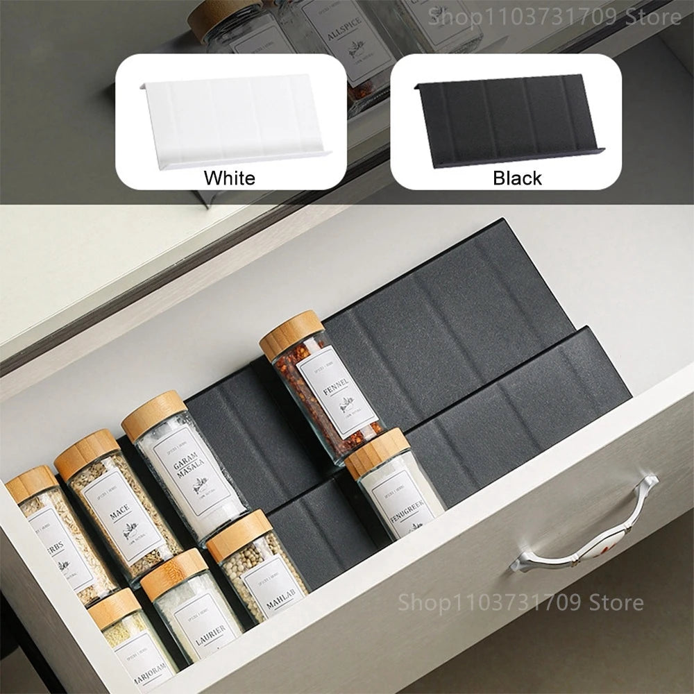 Adjustable Spice Drawer Organizer