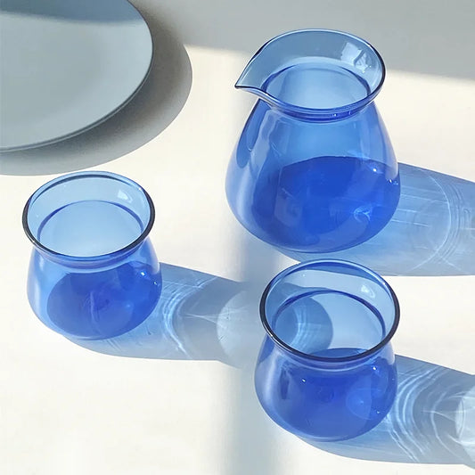 Borosilicate Glass PremiumCrafted Drip Coffee Server delivers heat-resistant, hand-brewed flavor in a blue-gray design; brew confidently, buy yours today.