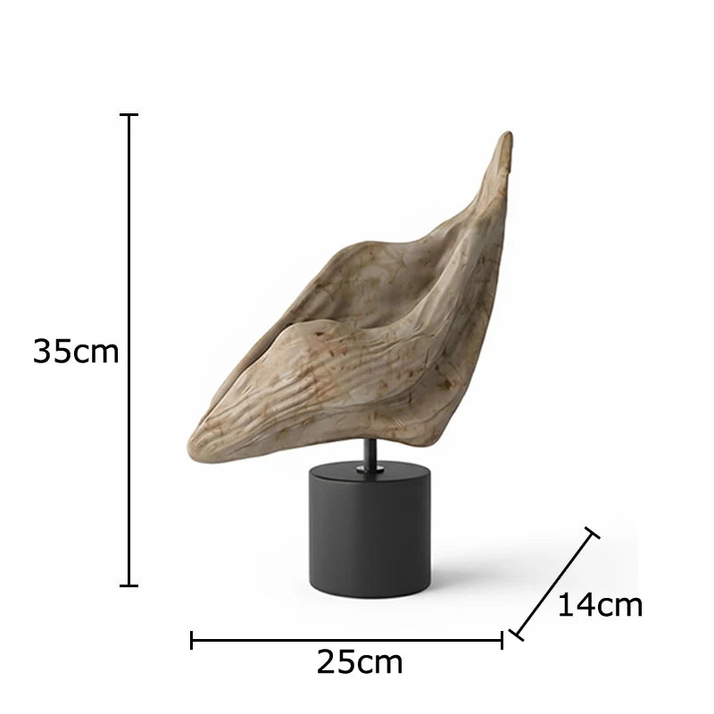 Conch Resin Sculpture Decor