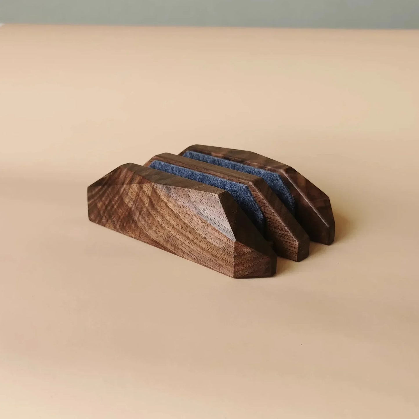 Solid Wood Dual Layer Laptop Stand