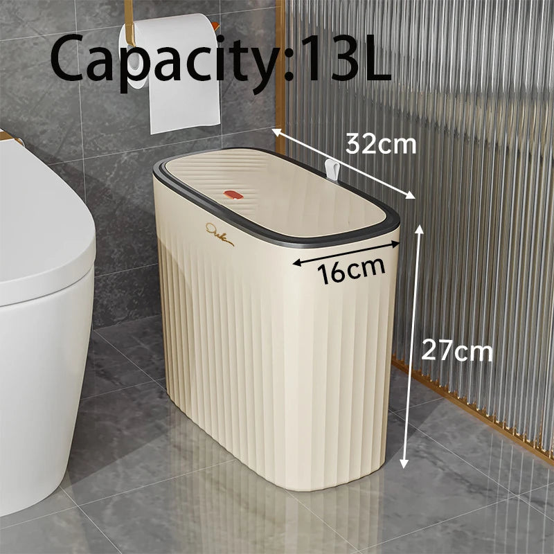 Narrow Garbage Trash Bin