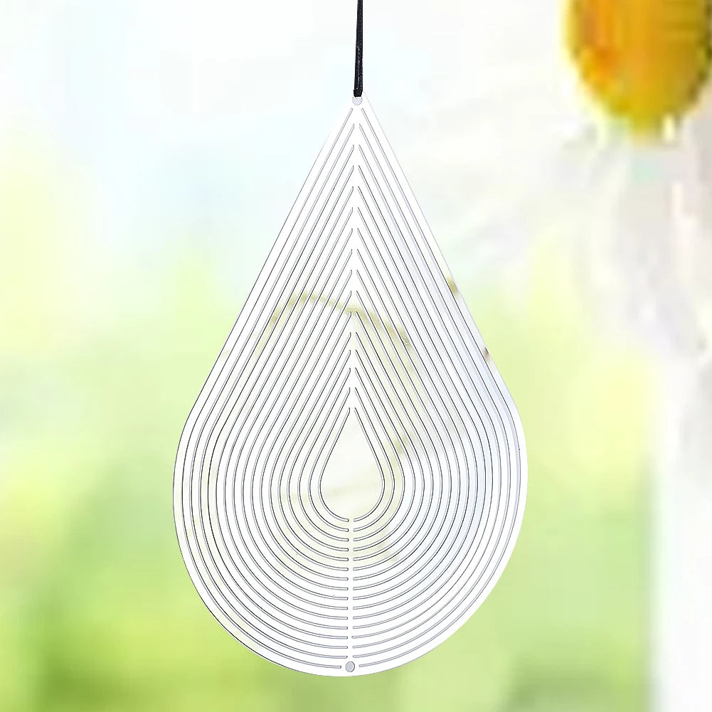 Iridescent Reflective Stainless Water Windspinner