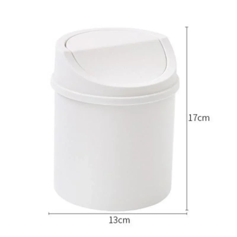 Space Saving Desktop Trash Bin