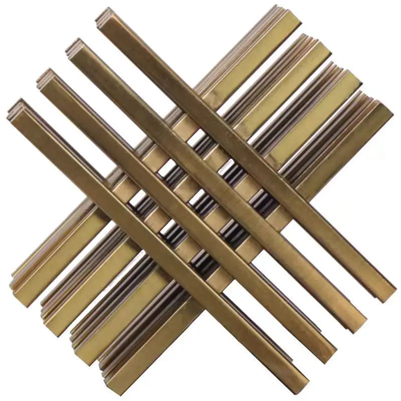 Gilded Irregular Metallurgical Architectural Sculpture