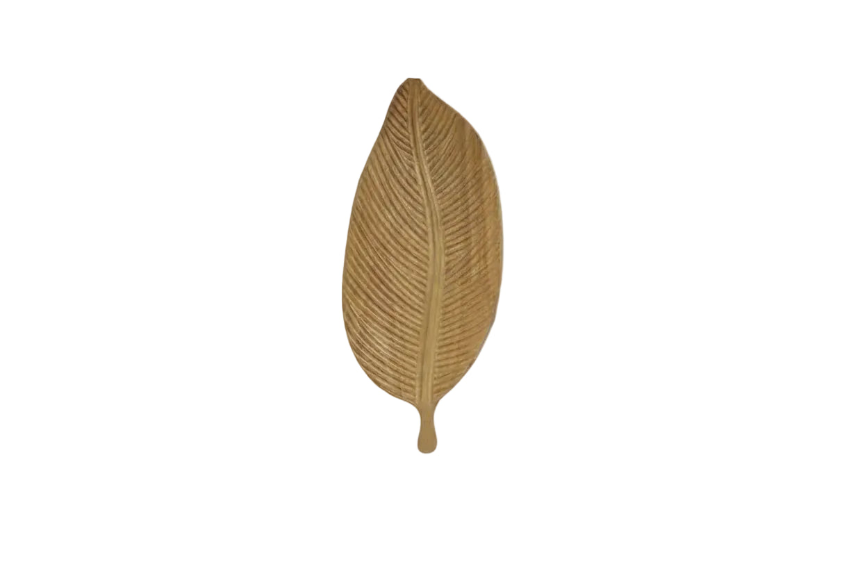 Eco Friendly Walnut Leaf Tray