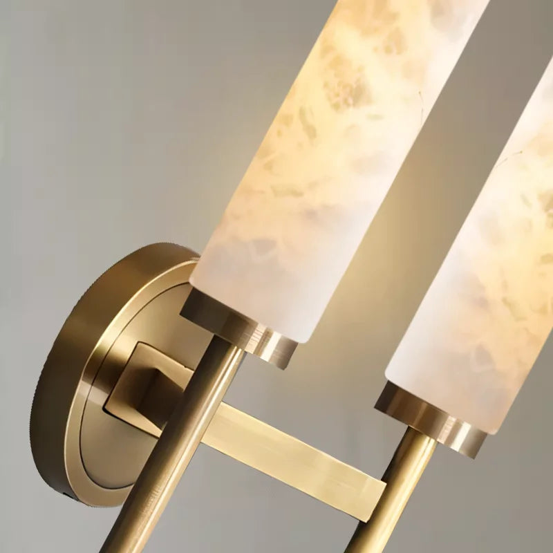Copper Marble Wall Lamp