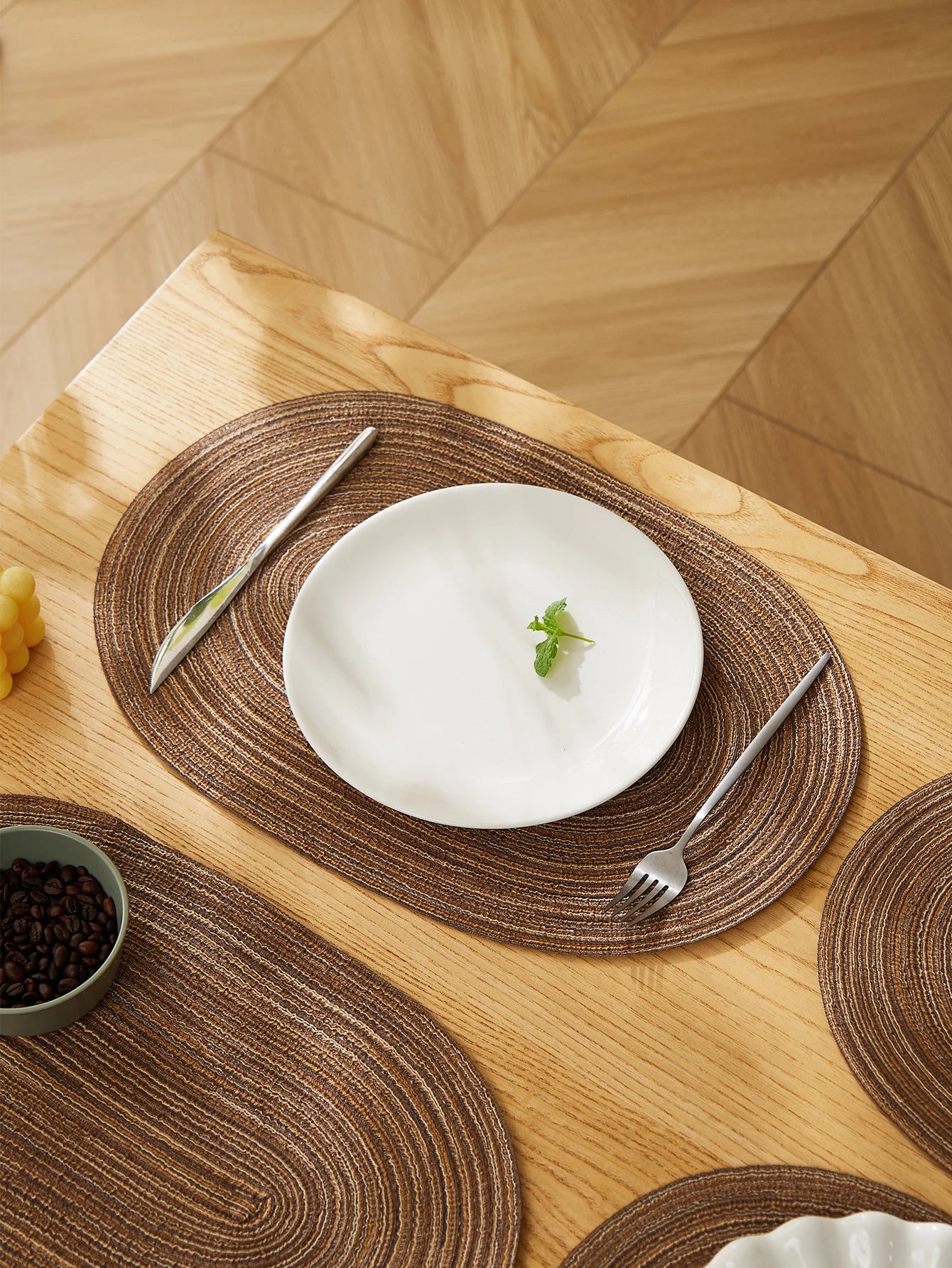 Cotton Braided Non-Slip Table Mats