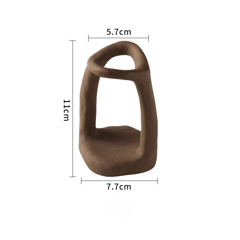 Nordic Ceramic Candlestick Holder