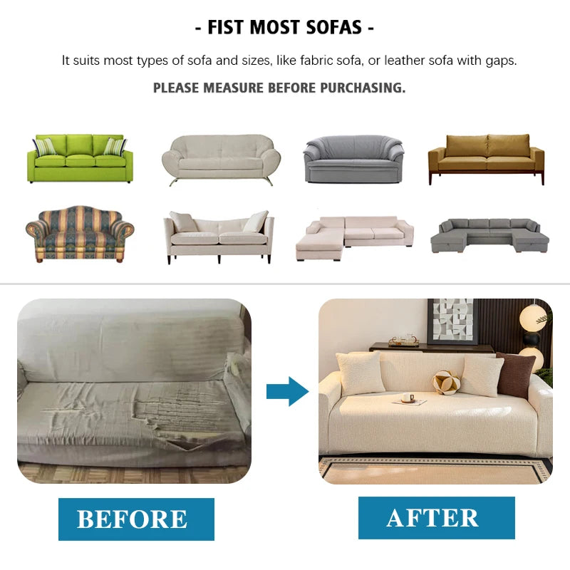 Non Slip Stretchable Sofa Cover