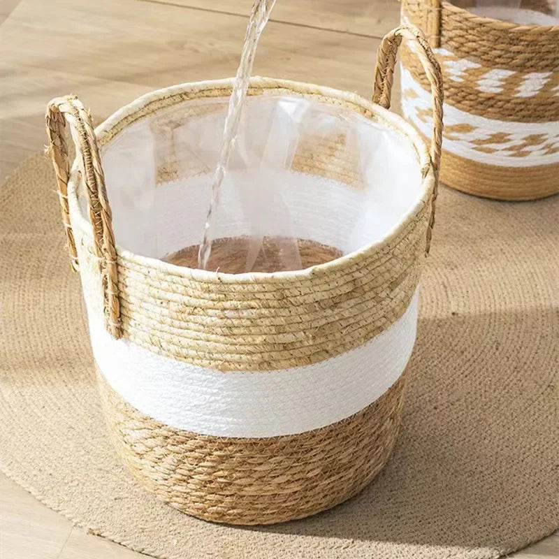 Wicker Handwoven Planter