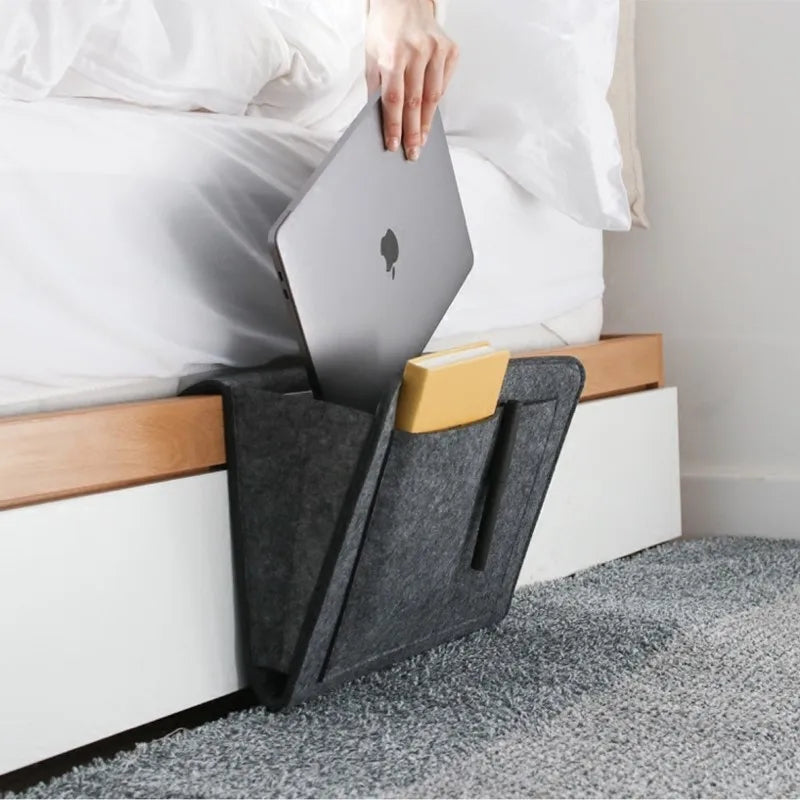 Multifunctional Hanging Storage Organizer offers versatile compartments for dorms, keeping magazines and phones, and sundries neatly within reach—shop now.