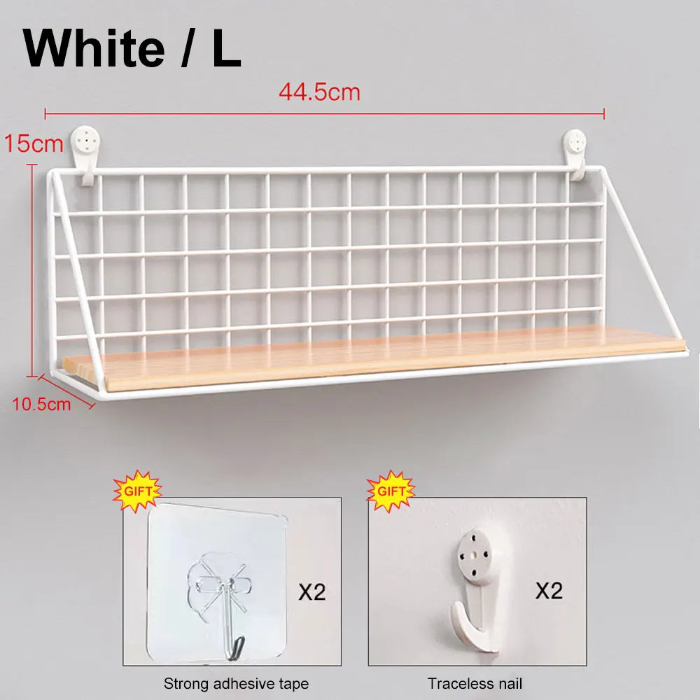 Wooden Wall Mounted Spice Rack